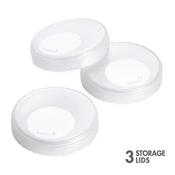 Nursh Milk Storage Lids – 3 Pk