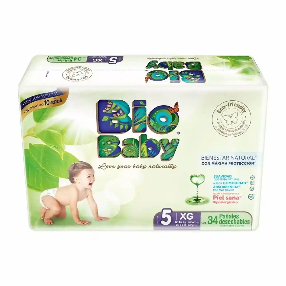 Bio Baby Pañal Talla 5