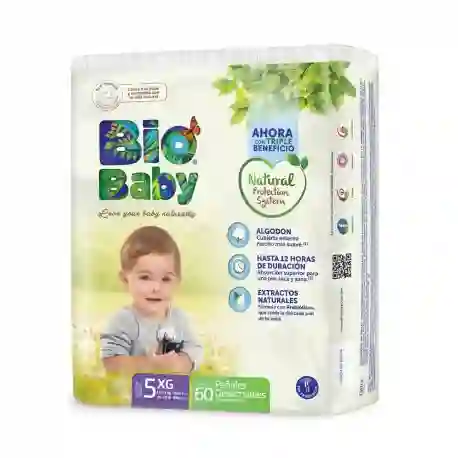 Bio Baby Pañal Talla 5 Mega