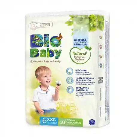 Bio Baby Pañal Talla 6 Mega