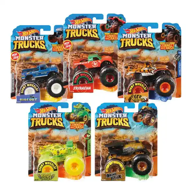 Monster Trucks Surtido Escala 1:64