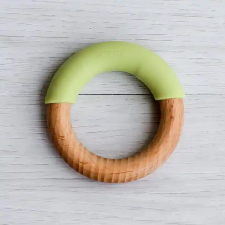 Silicone + Wood Teether