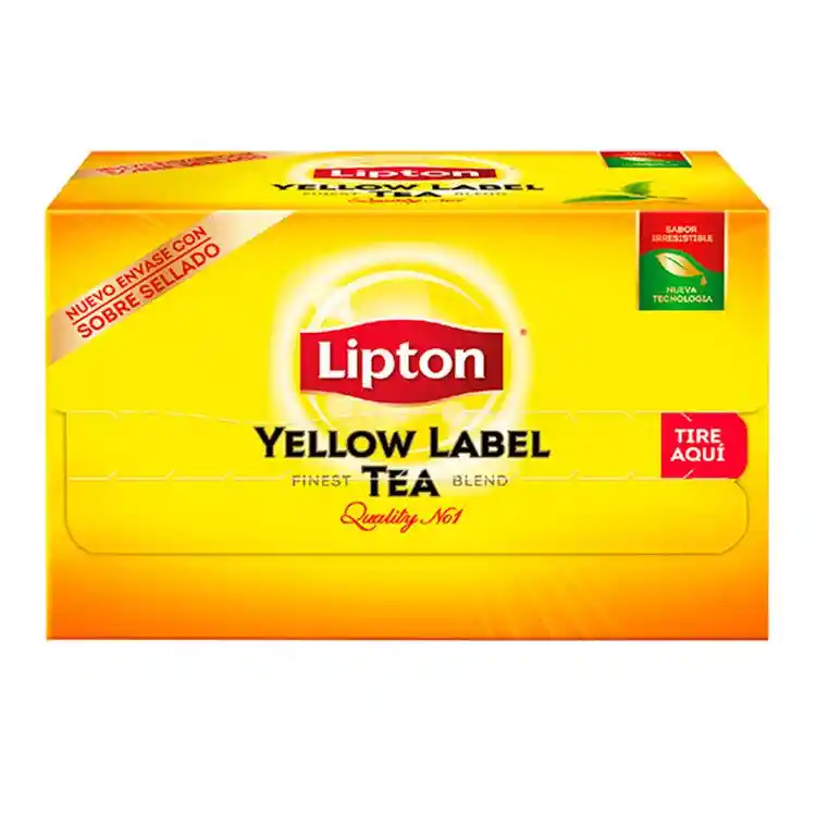 Lipton Te Yellow Label 100 Bolsitas / 200G