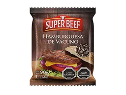 Super Beef - Hamburguesa De Vacuno Agrosuper 90G
