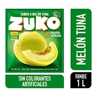 22% de descuento en la compra de 6 unidades Zuko Jugo En Polvo Melon Tuna