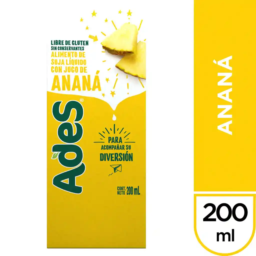 Ades Alimento De Soya Anana