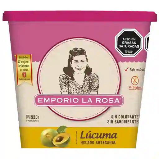 Emporio La Rosa Helado Artesanal de Lúcuma