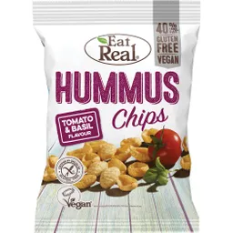 Eat Real Hummus Chips de Tomate y Albahaca 