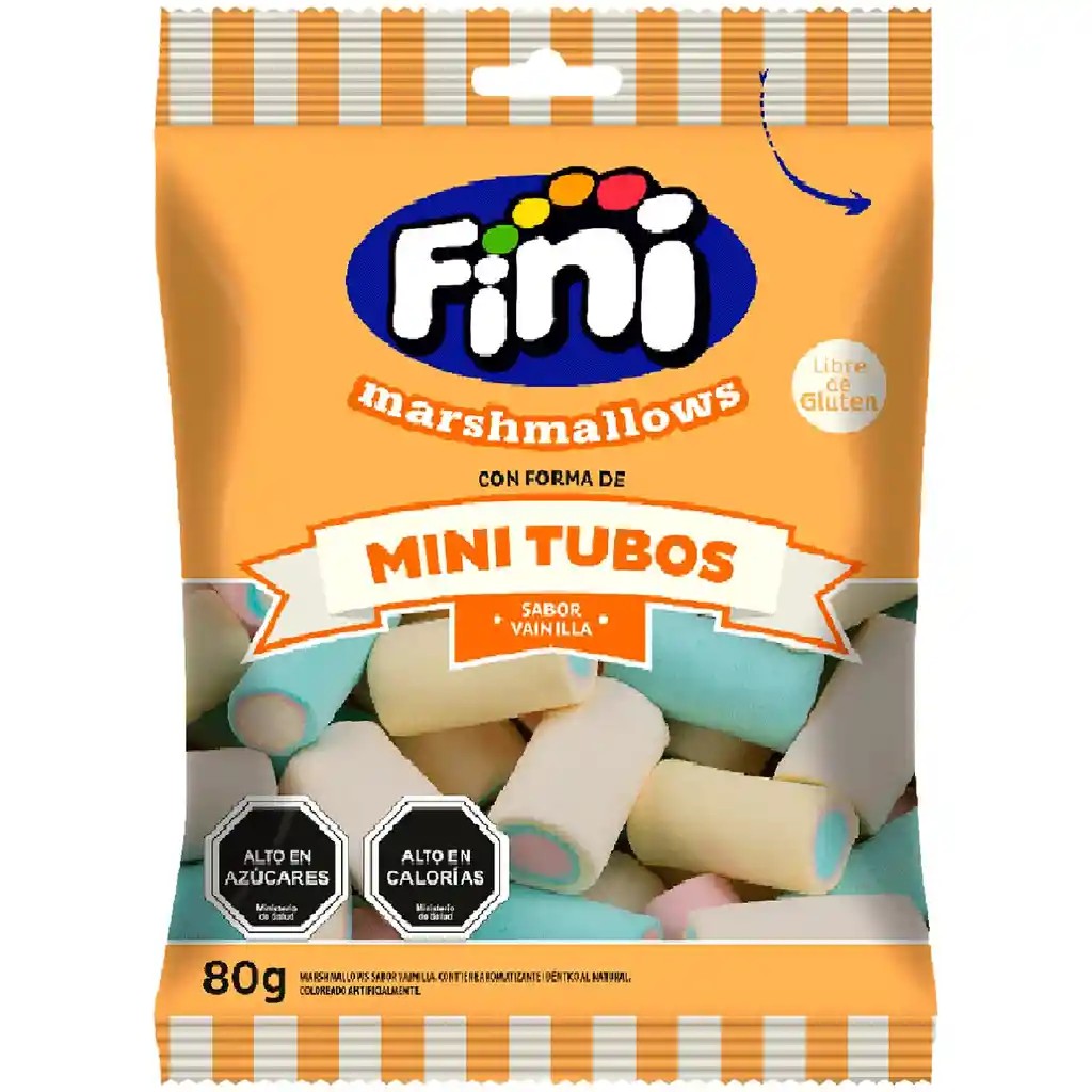 Fini Masmelos Mini Tubo Marshmallows