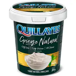 Quillayes Yogurt Griego Natural Endulzado