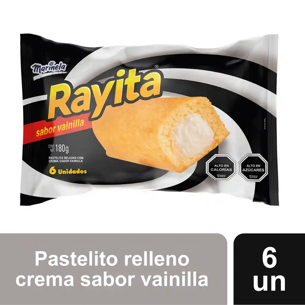 Marinela Pack Rayita Vainilla