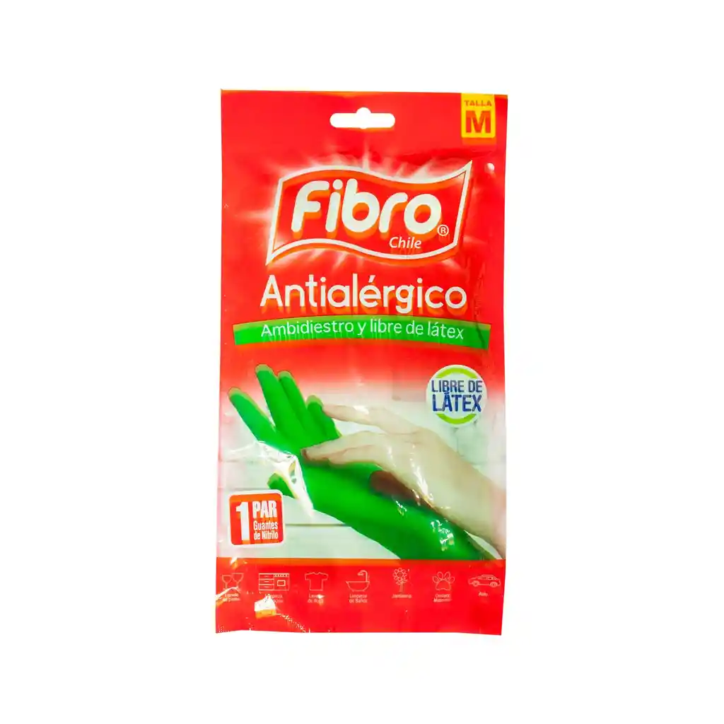 Fibro Guante Antialergico Medium