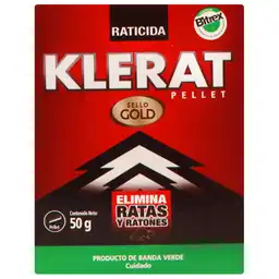 Klerat Raticida En Pellet Elimina Ratas Y Ratones Caja