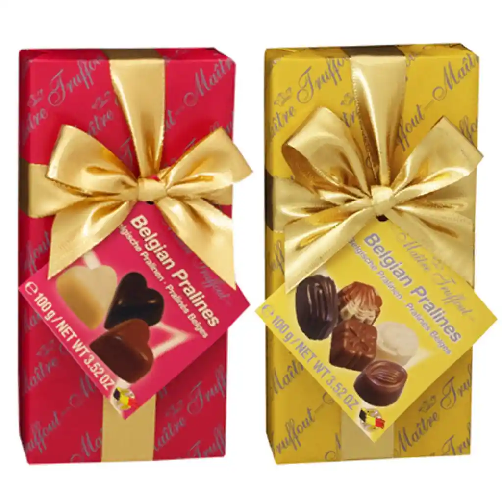 MAITRE TRUFFOUT Bombon Surtido Estuche Amarillo 100Gr