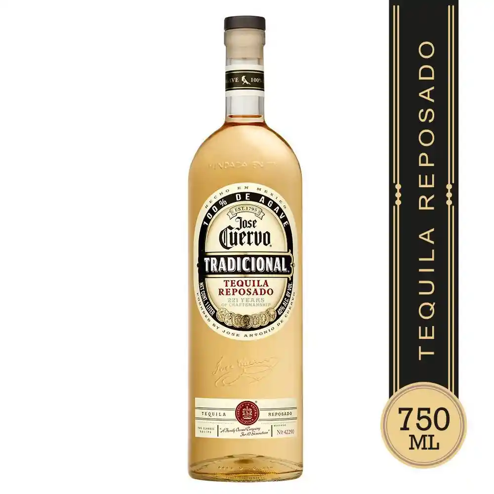 Jose Cuervo Tequila Reposado Tradicional 750Ml