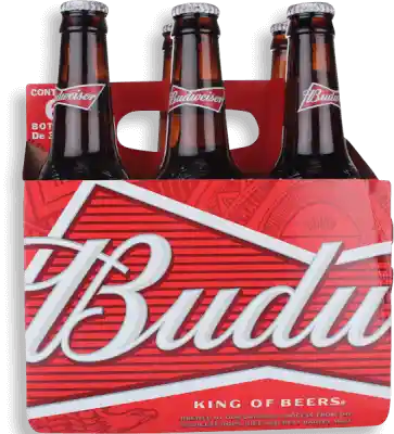 Budweiser Cerveza Botella Pack 6 X 355Ml