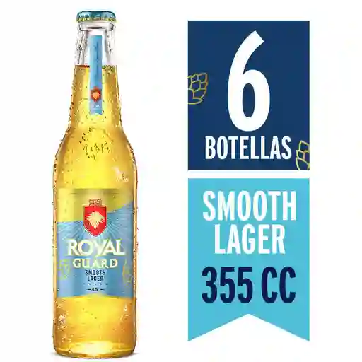 Royal Guard Cerveza Smooth Lager Six Pack 