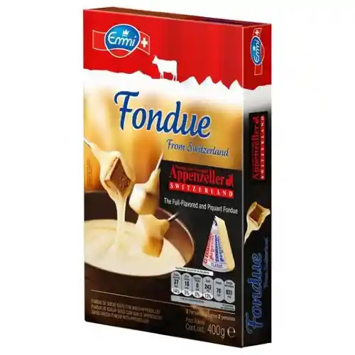 Queso Emmi Fondue Appenzeller 400 Gr