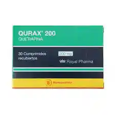 Qurax Tranquilizantes Be Com.Rec.200Mg.30