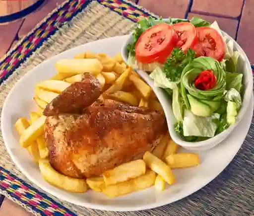 1/4 Pollo Brasa