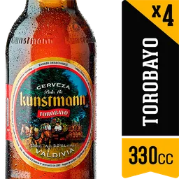 Kunstmann Cerveza Torobayo Botella Pack 4 