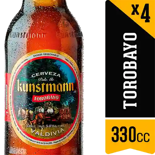 Kunstmann Cerveza Torobayo Botella Pack 4 