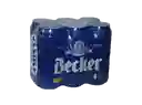 Becker Cerveza 473Cc Lata X6