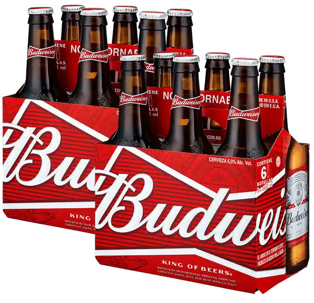 Budweiser Cerveza 355Cc. Bot.X12