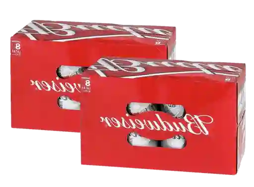 Budweiser Cerveza 473Cc Lata X16