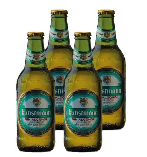 Kunstmann Cerveza Sin Alcohol 330Cc Bot.X4