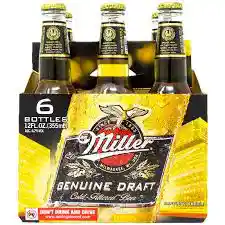 Miller Cerveza 355Cc Bot. X6