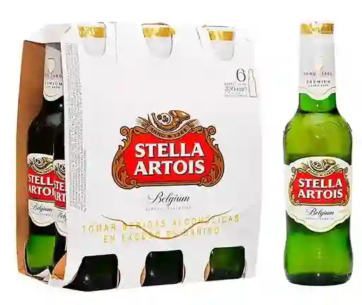Stella Artois Cerveza E 330Cc Bot. X6