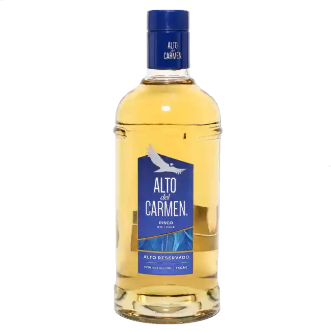 Alto Del Carmen Pisco D. Destilado Añejado (Azul) 40°. 750Cc