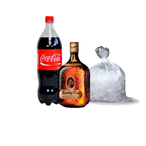 Sandy Mac Whisky Donald 750Cc. + Bebida 1.5 Lts. + Hielo 1 Kg.