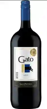 Gato Vino Botellon Merlot 1.5 Lt