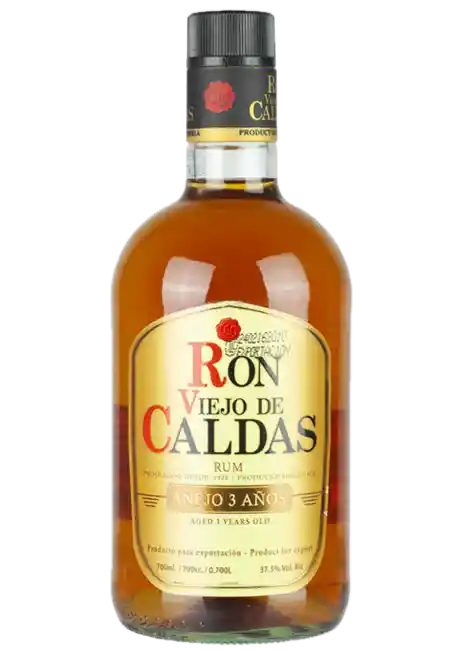 Ron Viejo De Caldas Añejo 3 Años 750 Ml