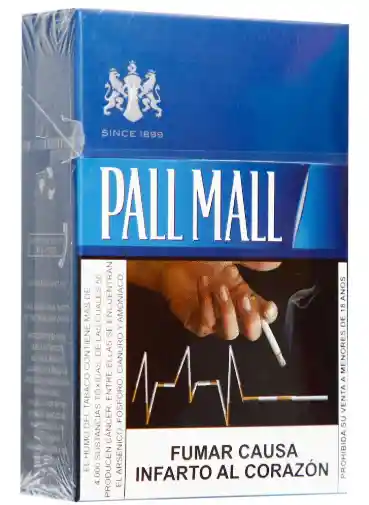 Pall Mall Blue, 20 Unidades