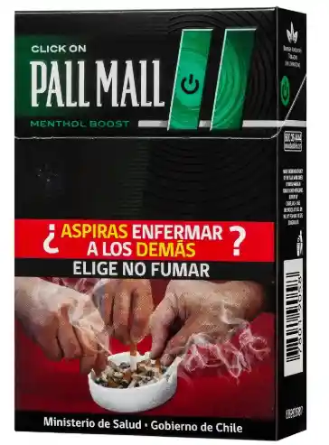 Pall Mall Click Verde , 20 Unidades