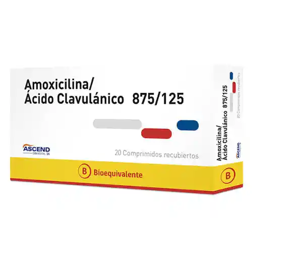 Amoxicilina Acido Clavulánico 875/128