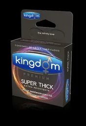Preservativo Kingdom  Super Thick X 4