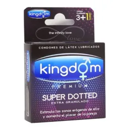 Preservativo Kingdom Super Dotted X 4