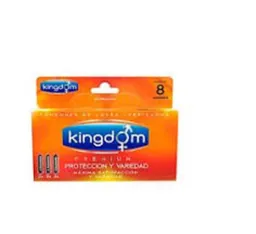 Kingdom Preservativo Pack Proteccion Y Variedad Premium X8