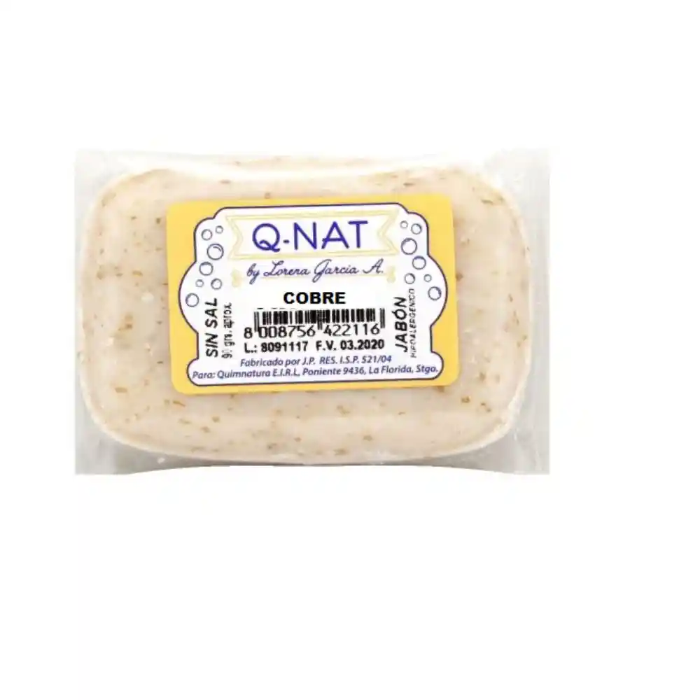  Q-NAT Jabon Cobre 