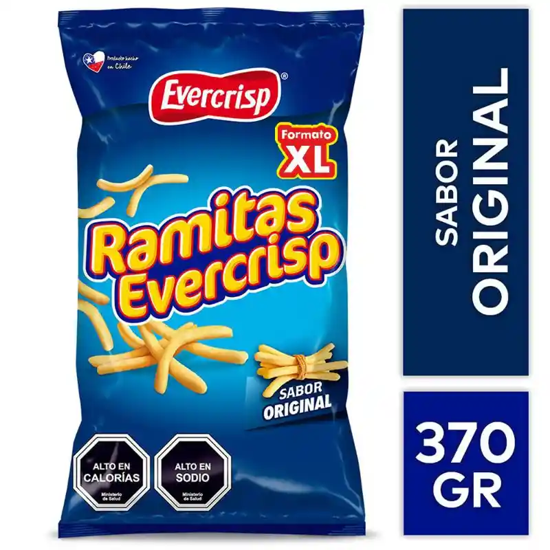 Evercrisp Ramitas Ec Sal 370g