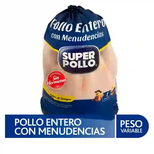 Super Pollo Pollo Entero Con Menudencias