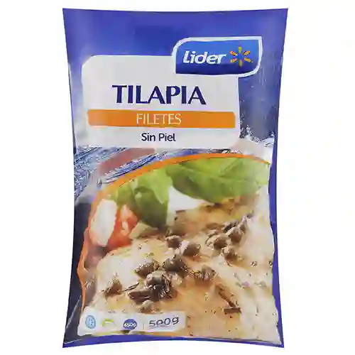 Filetes de Tilapia sin Piel Lider