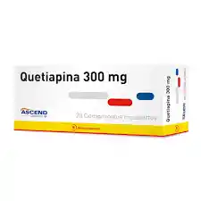 Quetiapina 300 Mg X 30 Comp