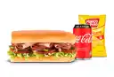 Combo Sub Jamón de Cerdo Footlong 30Cm