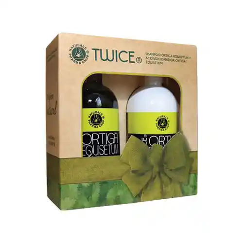 Twice Pack Shampoo Ortiga Equisetum 250Ml + Acond 250Ml