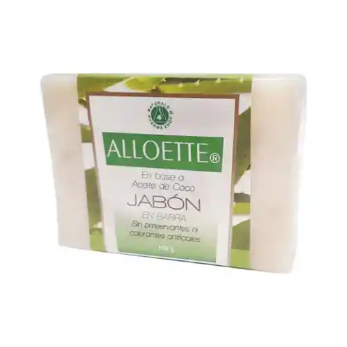 Jabon Aloe Vera Alloette 100 G